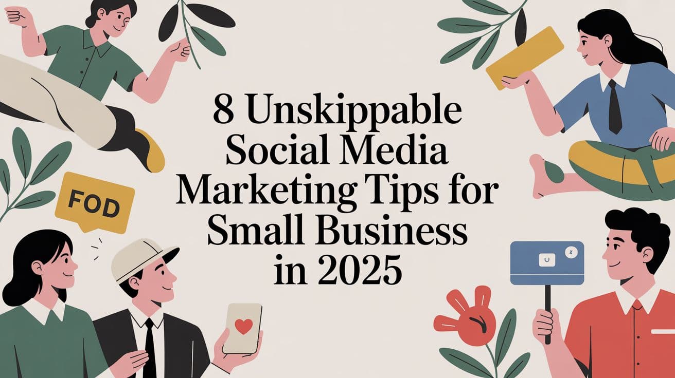 8 Unskippable Social Media Marketing Tips for Small Business in 2025