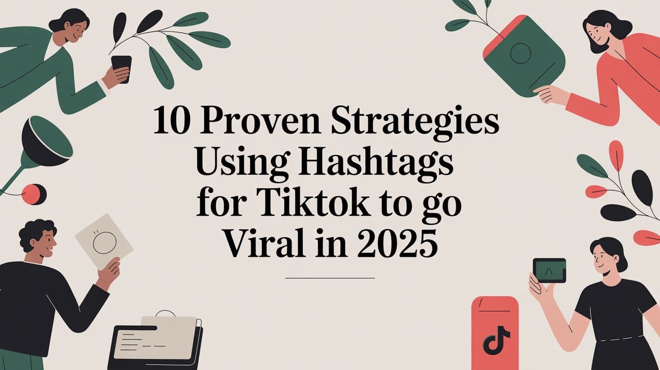 10 Proven Strategies Using Hashtags for TikTok to Go Viral in 2025