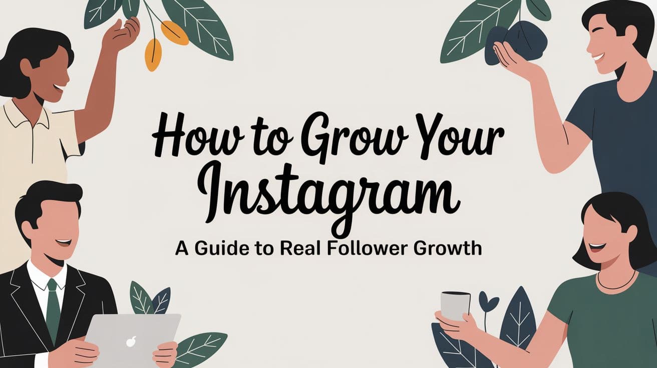 How to Grow Your Instagram A Guide to Real Follower Growth