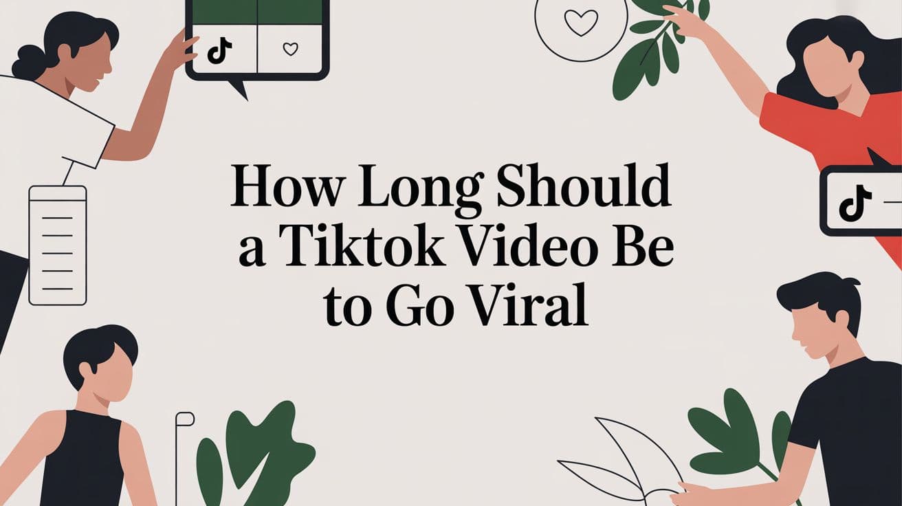 How Long Should a TikTok Video Be to Go Viral
