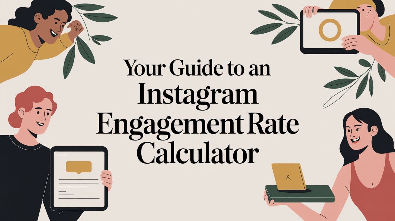Your Guide to an Instagram Engagement Rate Calculator