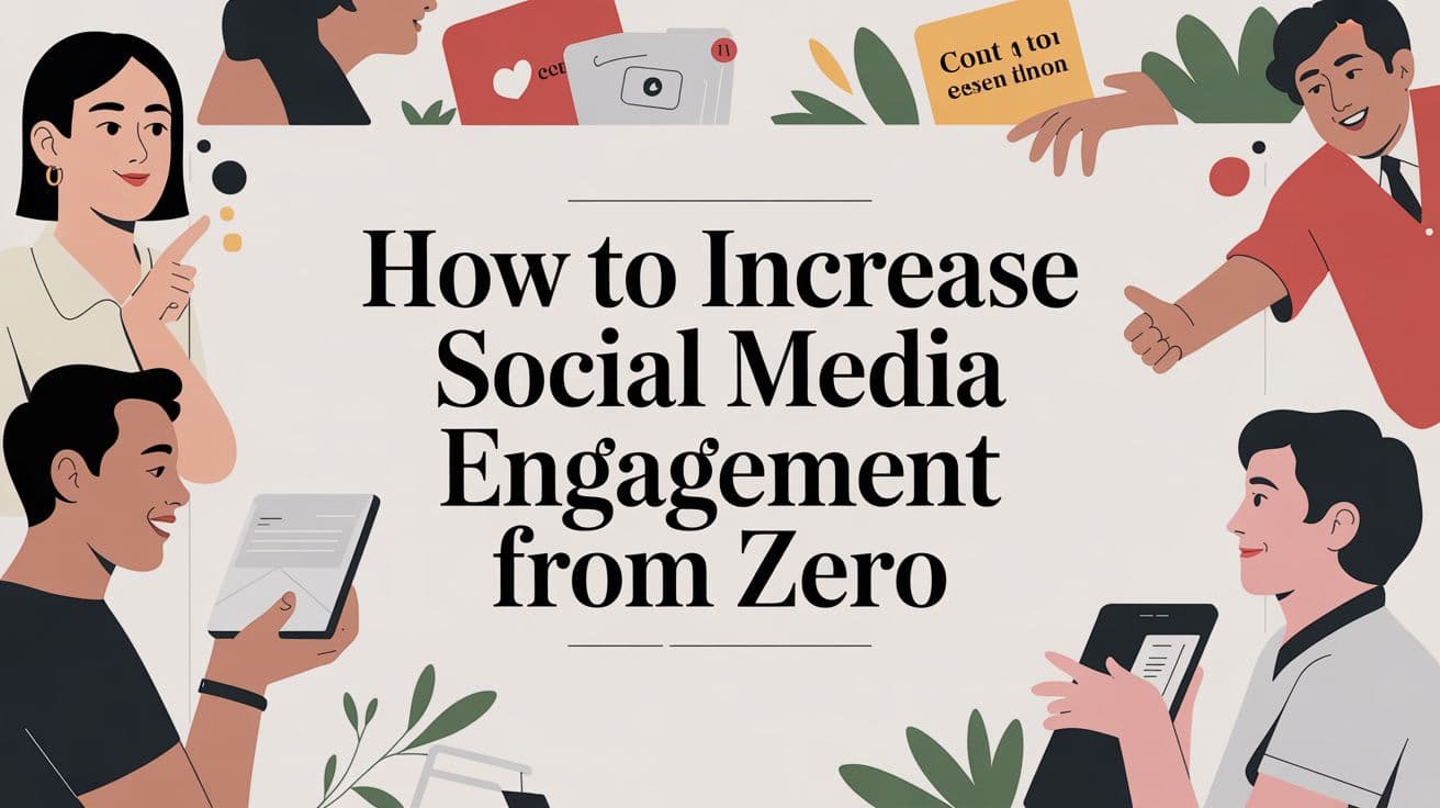 How to Increase Social Media Engagement From Zero