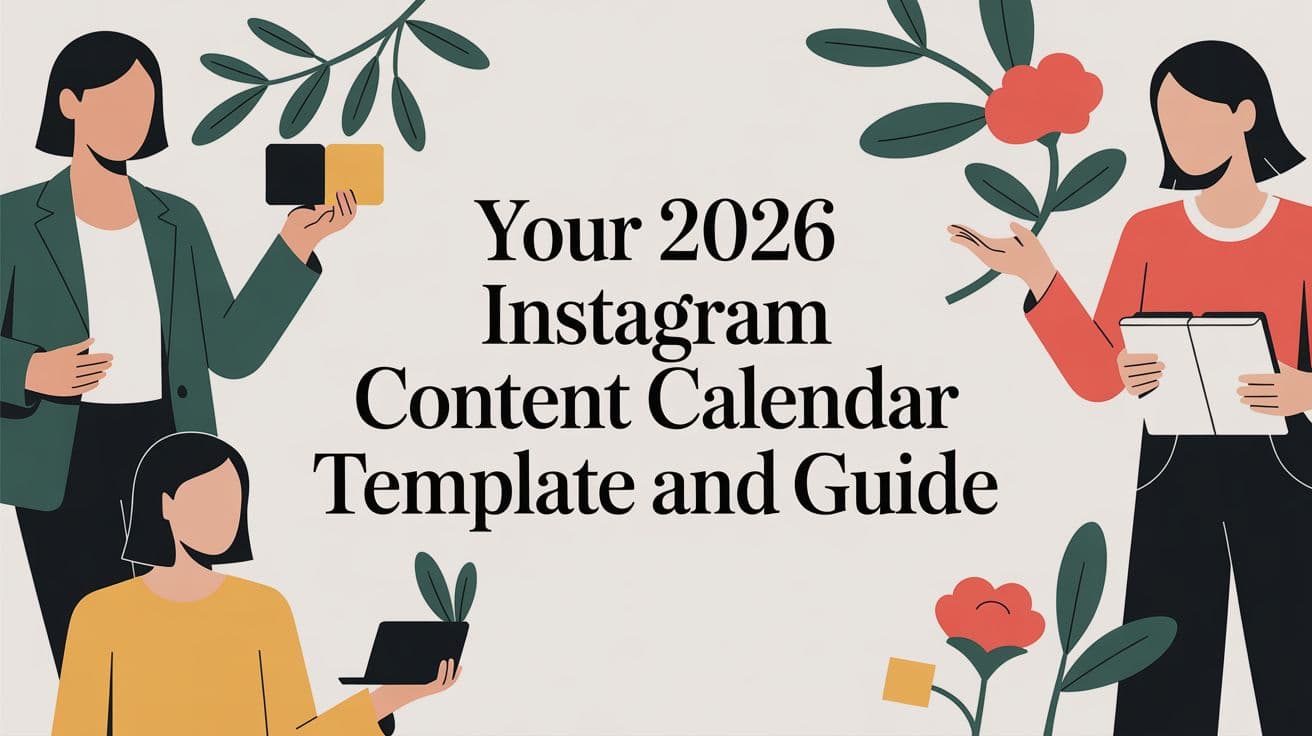 Your 2026 Instagram Content Calendar Template And Guide