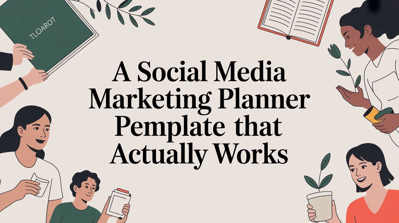 A Social Media Marketing Planner Template That Actually Works