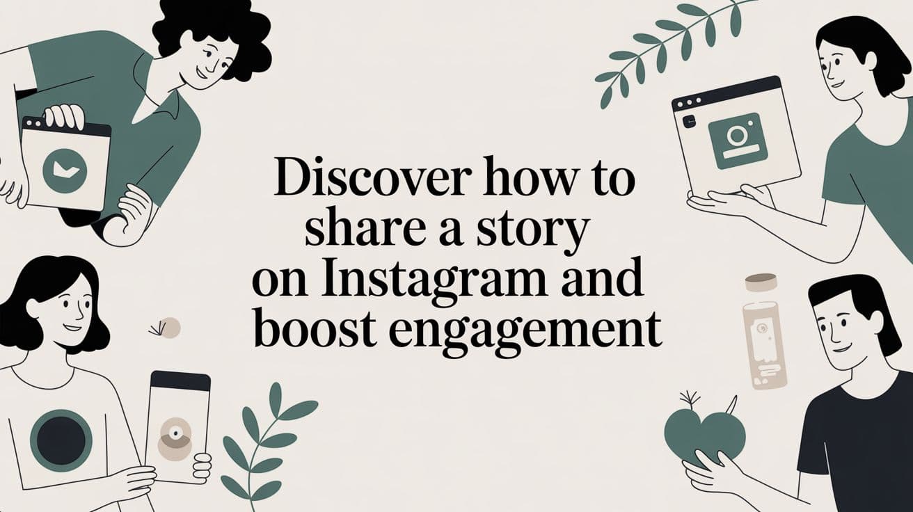 Discover how to share a story on instagram and boost engagement