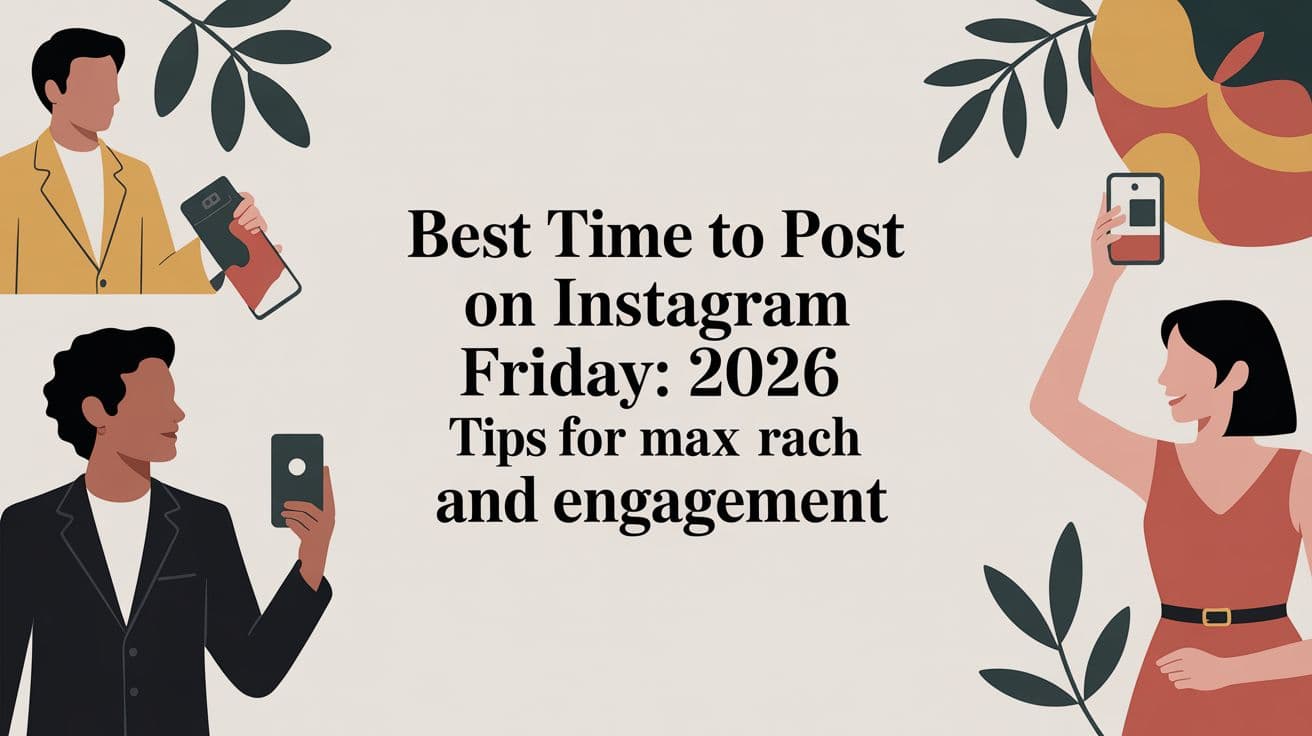 Best time to post on instagram friday: 2026 tips for max reach and engagement