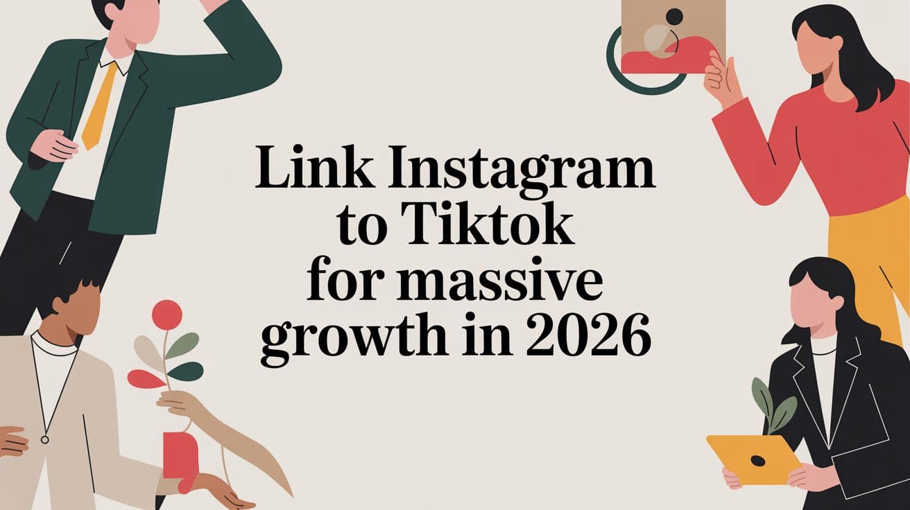 Link Instagram to TikTok for Massive Growth in 2026